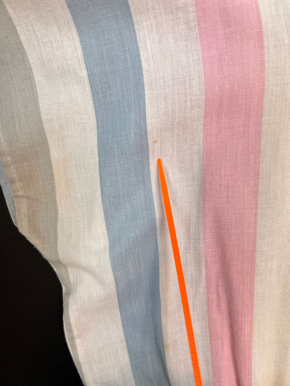 Thumbnail: 1980s/90s Pastel Stripe Summer Beach Romper for Children