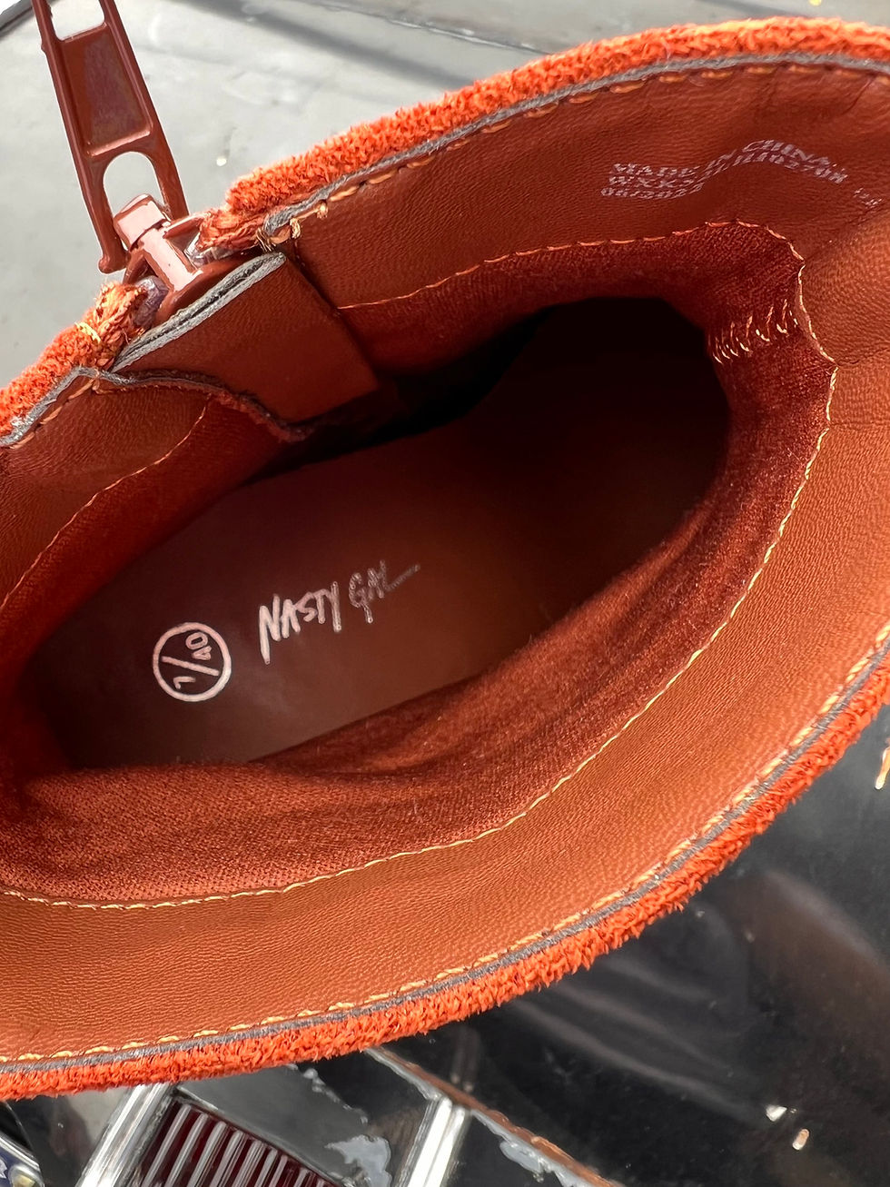 Thumbnail: Retro Platform Booties, Size 7