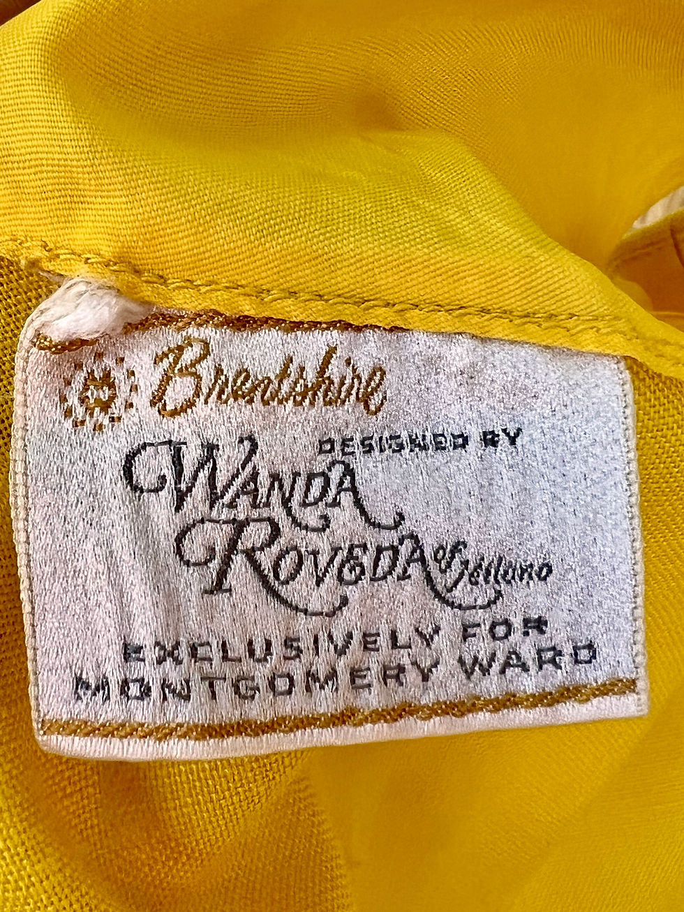 Thumbnail: 1960s Yellow Mini Dress, medium