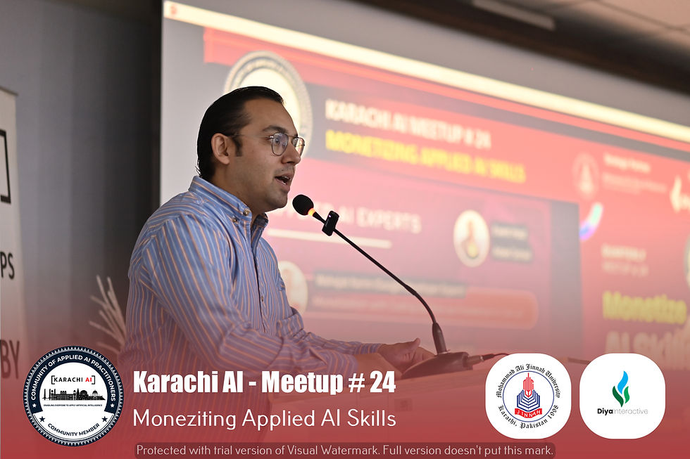 Mr. Adeel Sohail who was the master of the ceremony