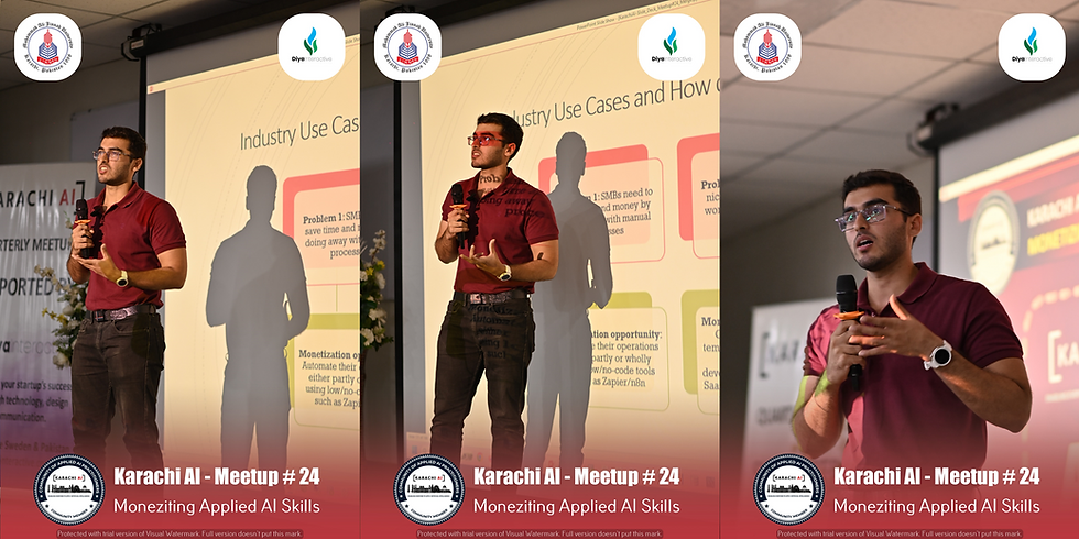 Speaker: Mr. Mesum Raza Hemani (Founder, Karachi AI)