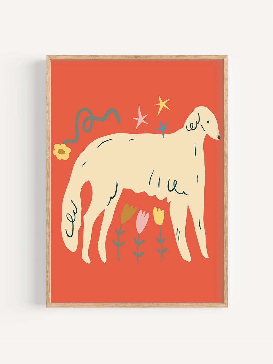 Serie animales y estrellas | Perro