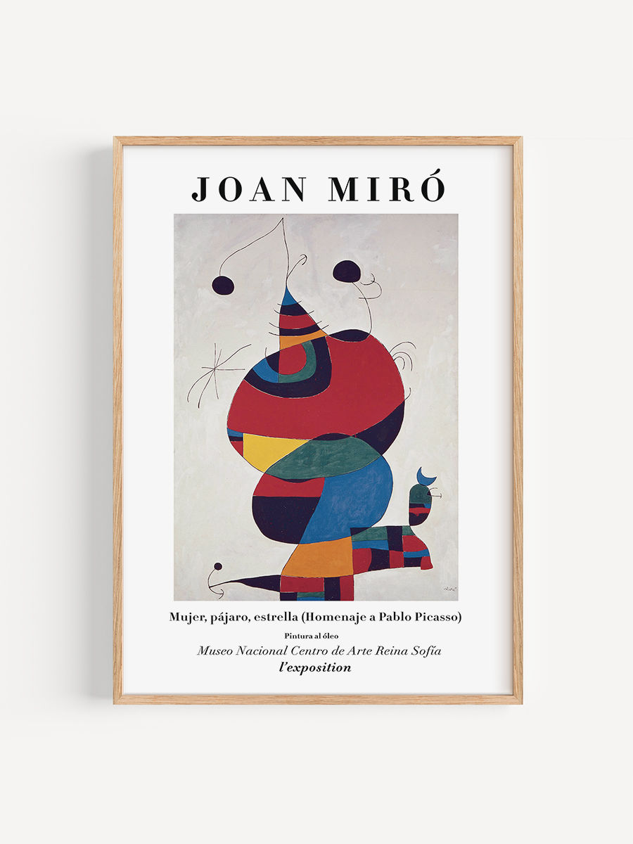 Mujer, pájaro, estrella | Joan Miró