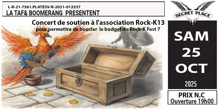 Concert de Soutien a l association Rock-K13