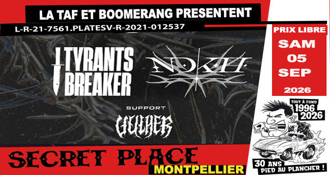 TYRANTS BREAKER + NDKH + VULHER