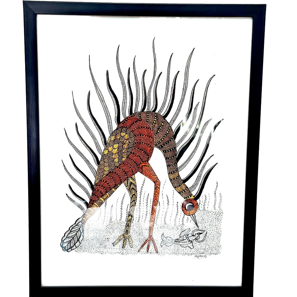 Thumbnail: Gond Art Paintings | Traditional Art work