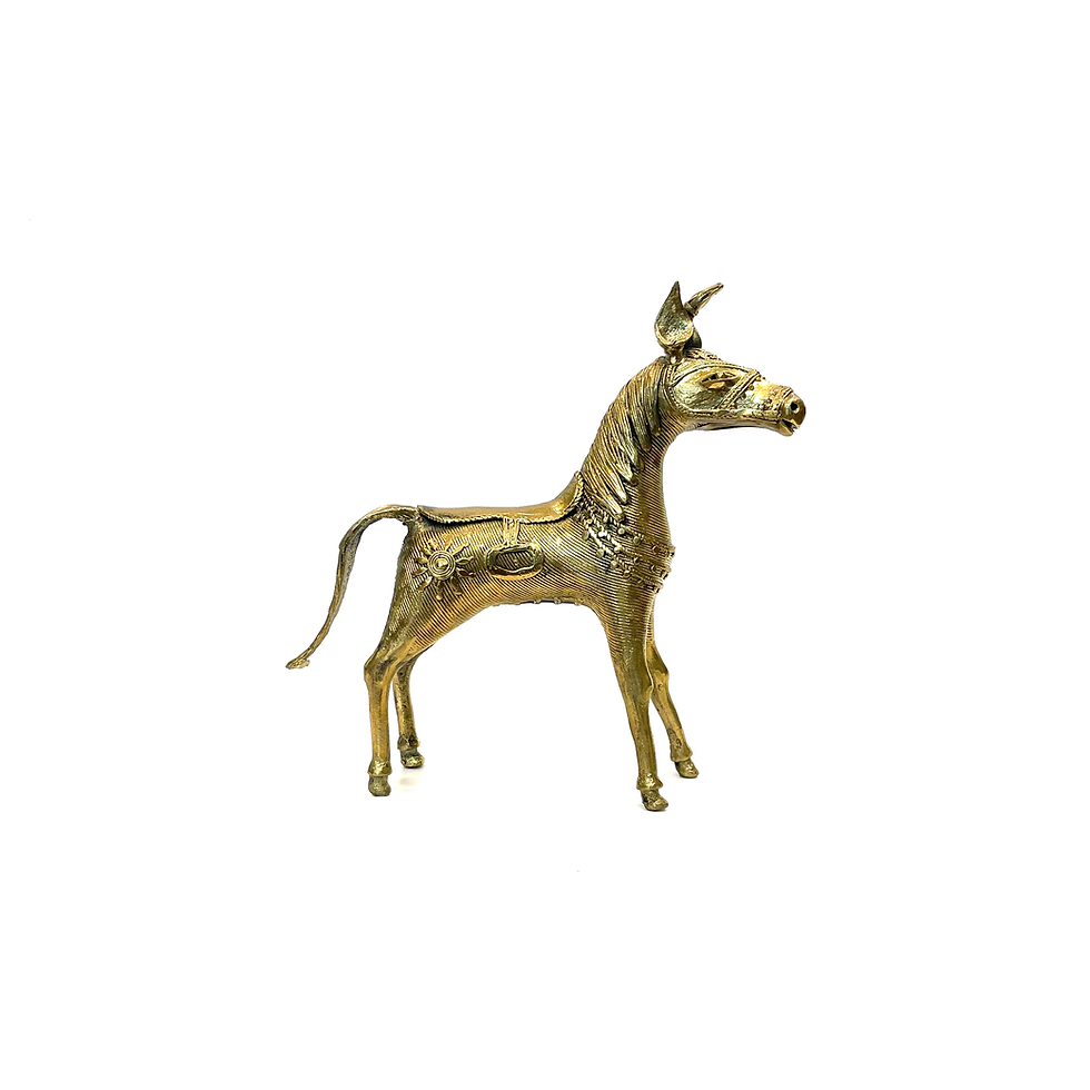 Thumbnail: Handcrafted Dhokra Horse
