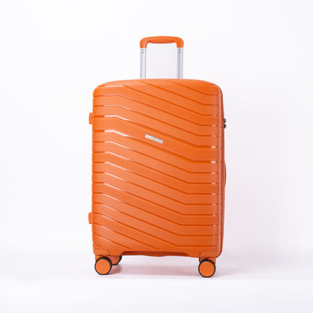 PP Suitcase with double wheels iron+Aluminium trolley #PP03