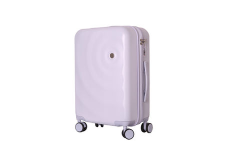 PC Suitcase with double wheels iron+Aluminium trolley #2216