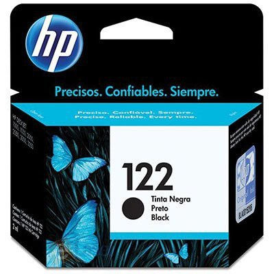 Cartucho HP Original 122 Preto Ch561Hb 1050/1000/2050 2,0Ml