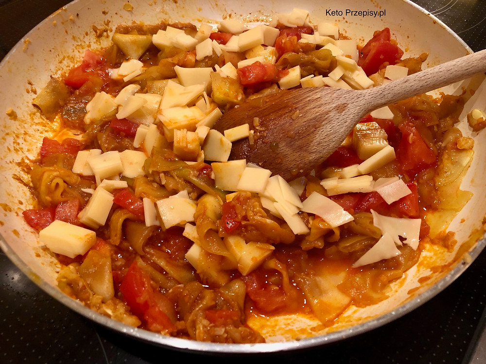 Lasagne przed podaniem - może nie wygląda spektakularnie, ale jest bardzo smaczna :)