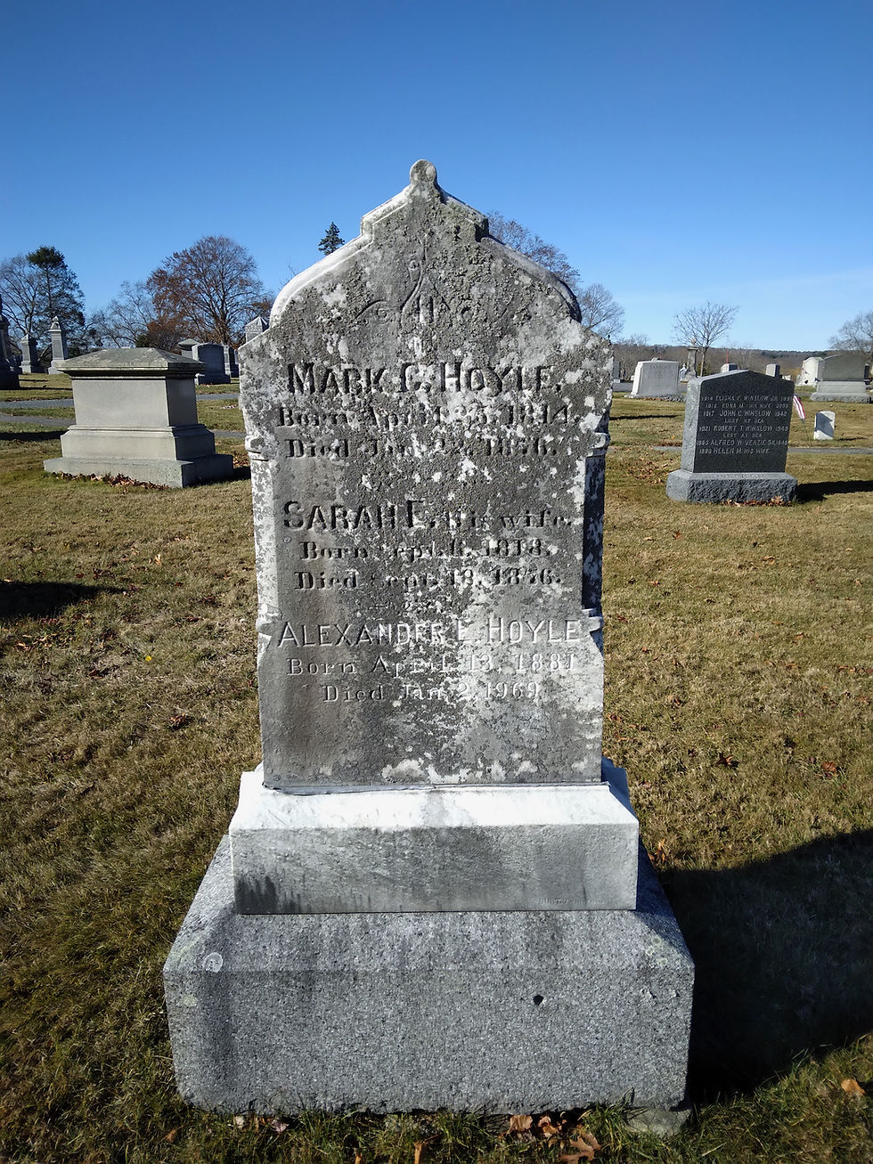 A  Family Gravesite Relocated