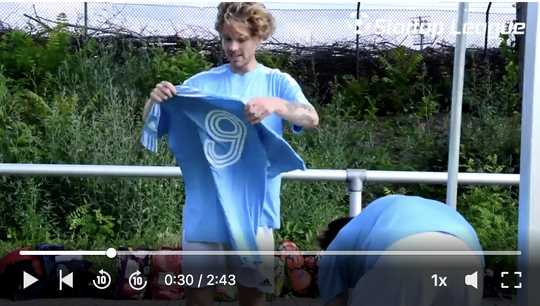 Football, Beach volleyball indoors, fun, teams, play, sand, Berlin, Startup League