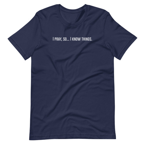 I Pray t-shirt | Torace Solomon Min.
