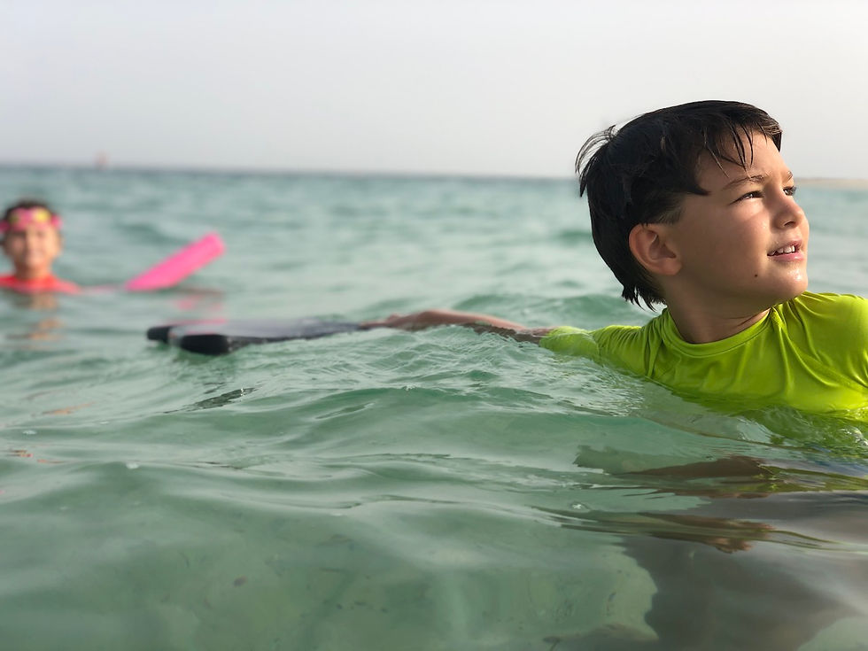 Foto Swimming Dad