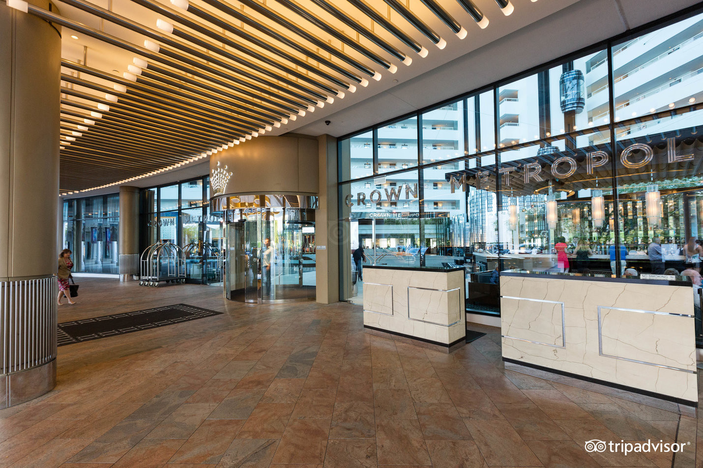 Entrance at the Crown Metropol Perth