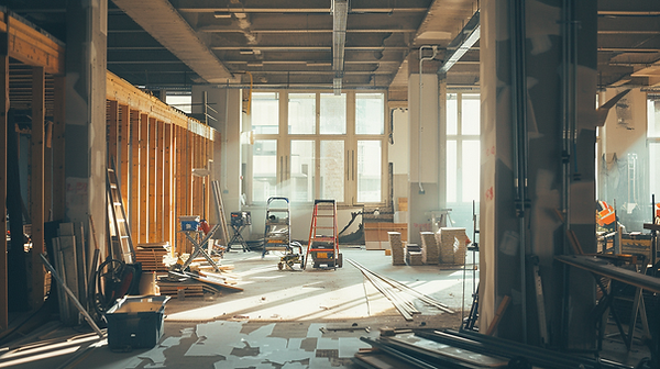 Empty construction site
