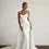 Thumbnail: Modern Mermaid Front Slit Bridal Gown