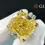 Thumbnail: Yellow 18K White Gold 20.12CT GIA Certificate VS2 Diamond Ring