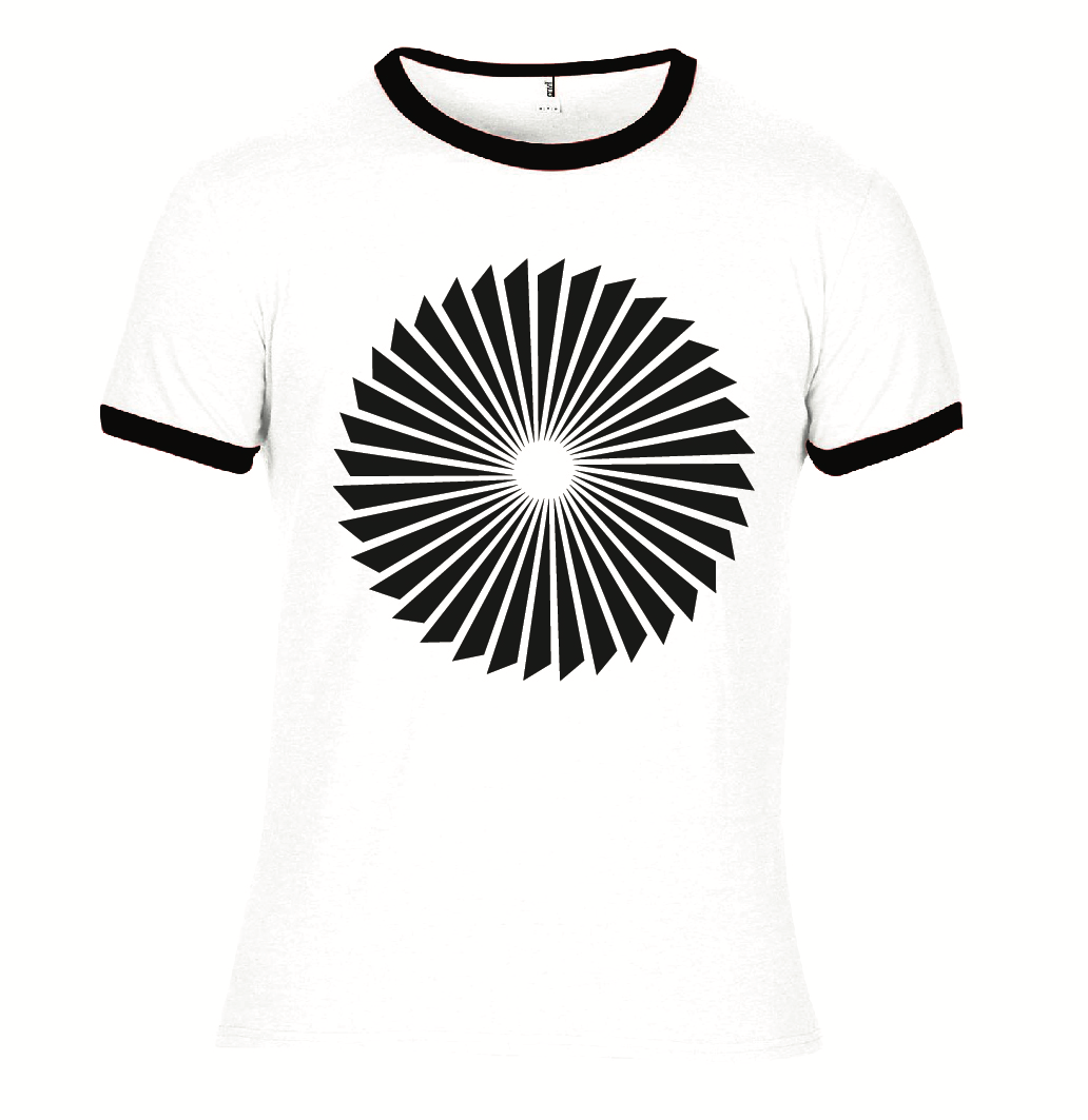 Propeller - screen-printed T-Shirt - White / Black