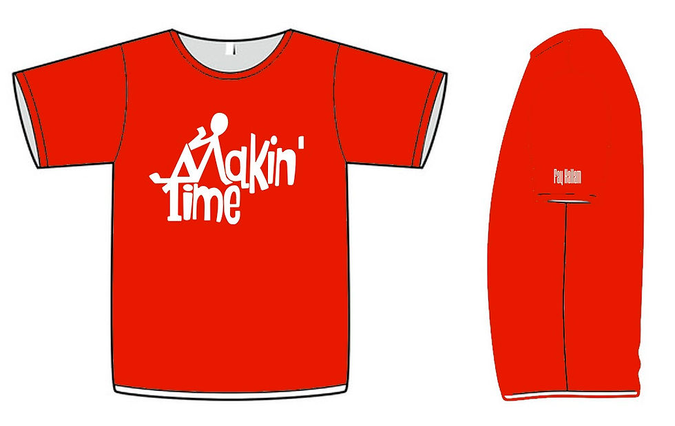 Thumbnail: Makin' Time, Fay Hallam, T shirt