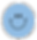 Blue Happy Face Sticker