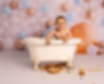 Cake smash photography cornwall