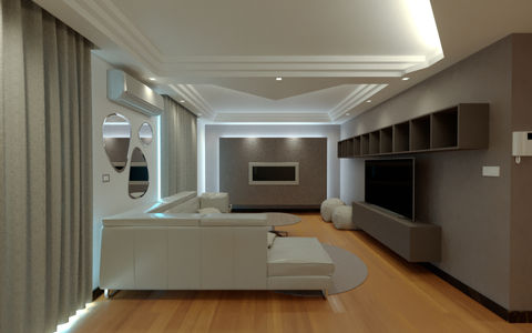 Apartment render by Mark Beccaloni for Arch Samantha Consoli