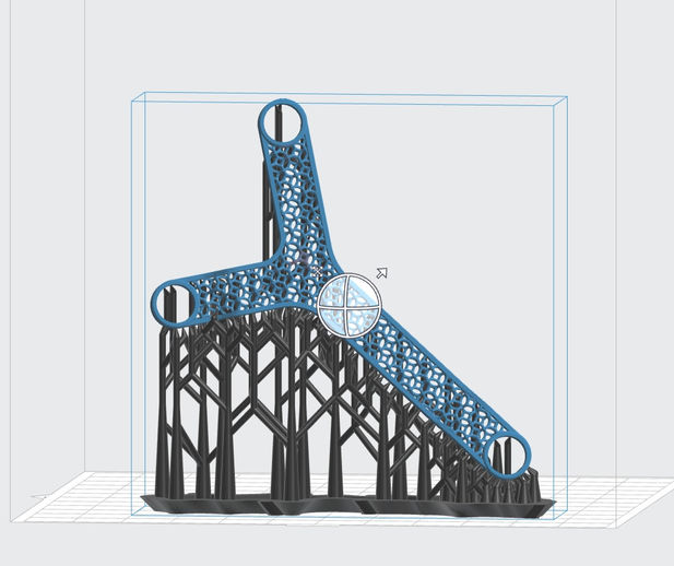Lattice y bracket by Mark Beccaloni