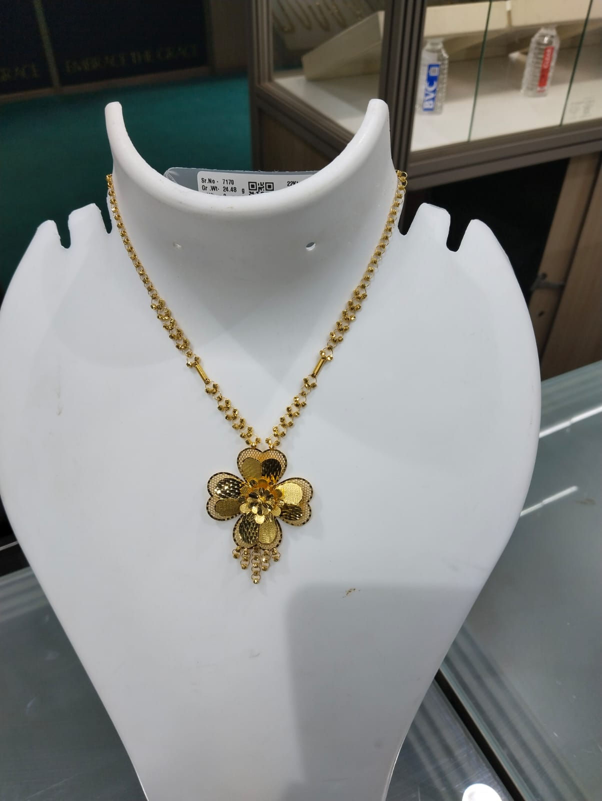 Gold Flower Necklace