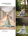 spread in the look book for Little Dreamers Couture 2026