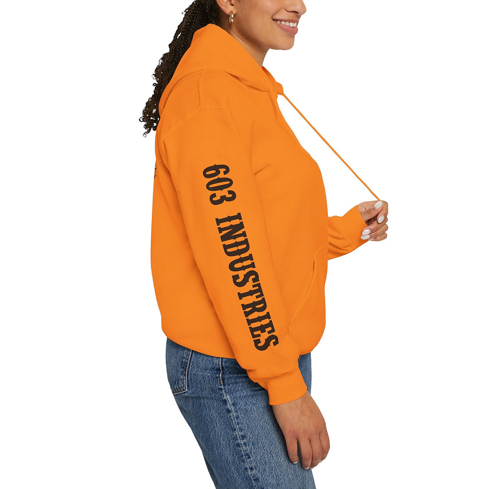 Thumbnail: *HIGH VIS* SUPPORT BLUE COLLAR HOODIE