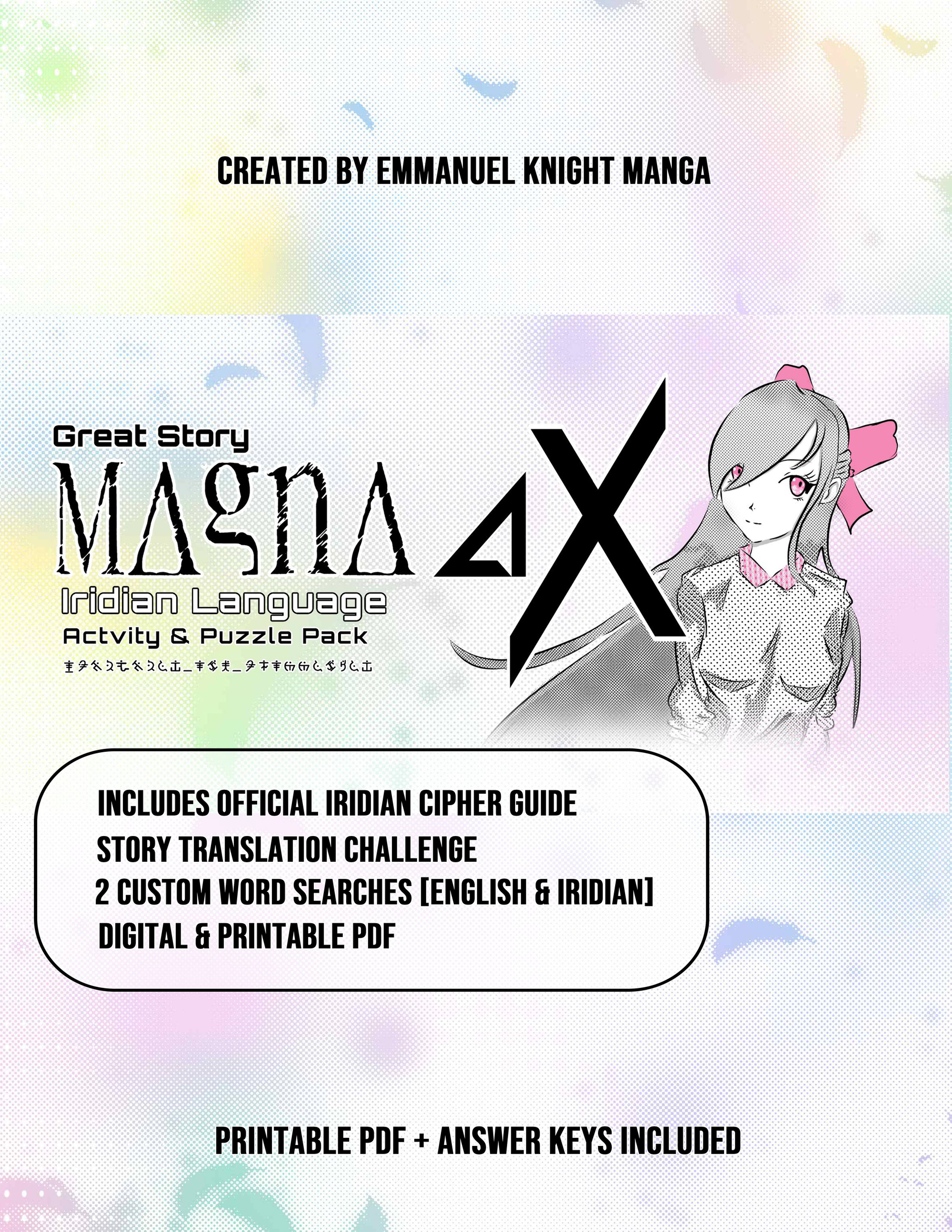 Magna AX: Iridian Language Activity Set