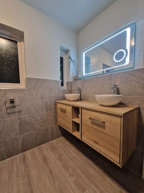 Heatology bathroom install