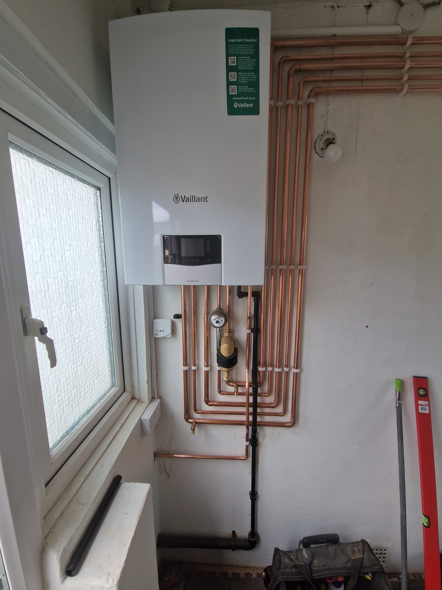 Heating installation in Southsea