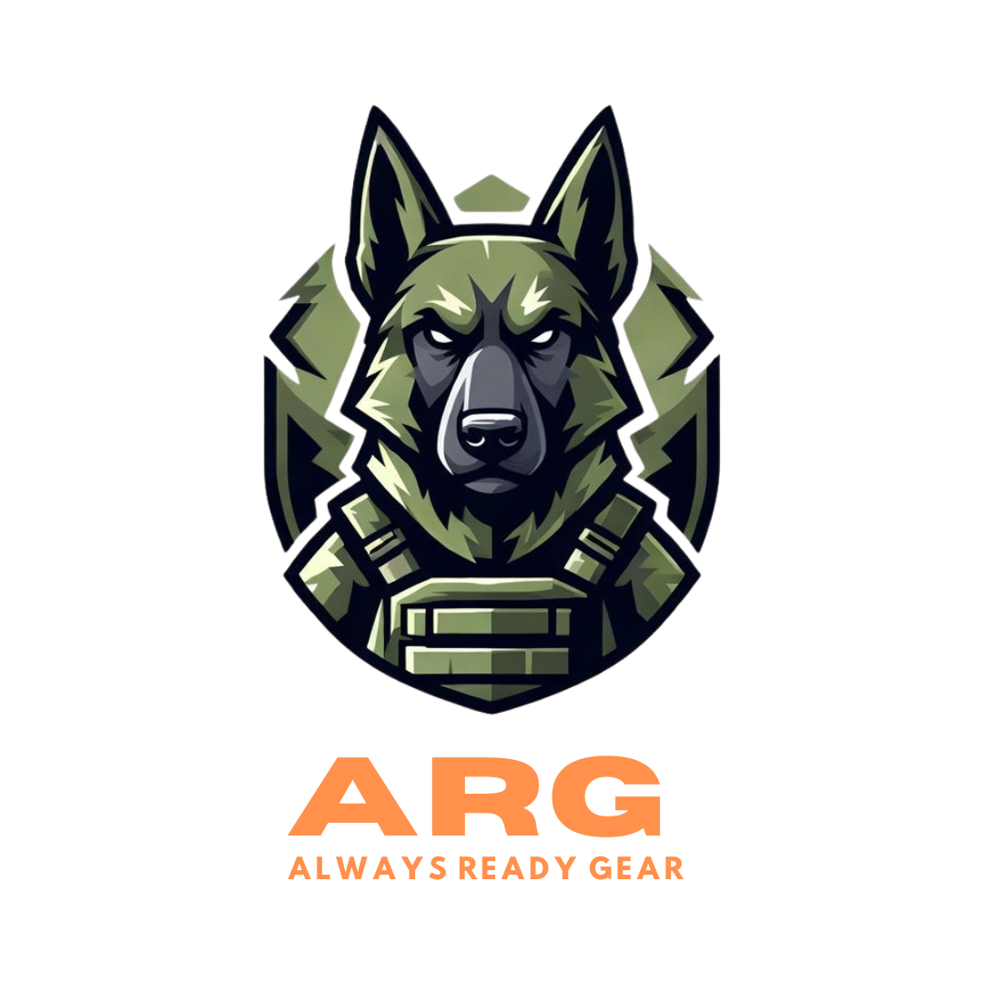 Always Ready Gear logo with tactical outdoor and self defense theme – everyday carry essentials and concealed carry gear