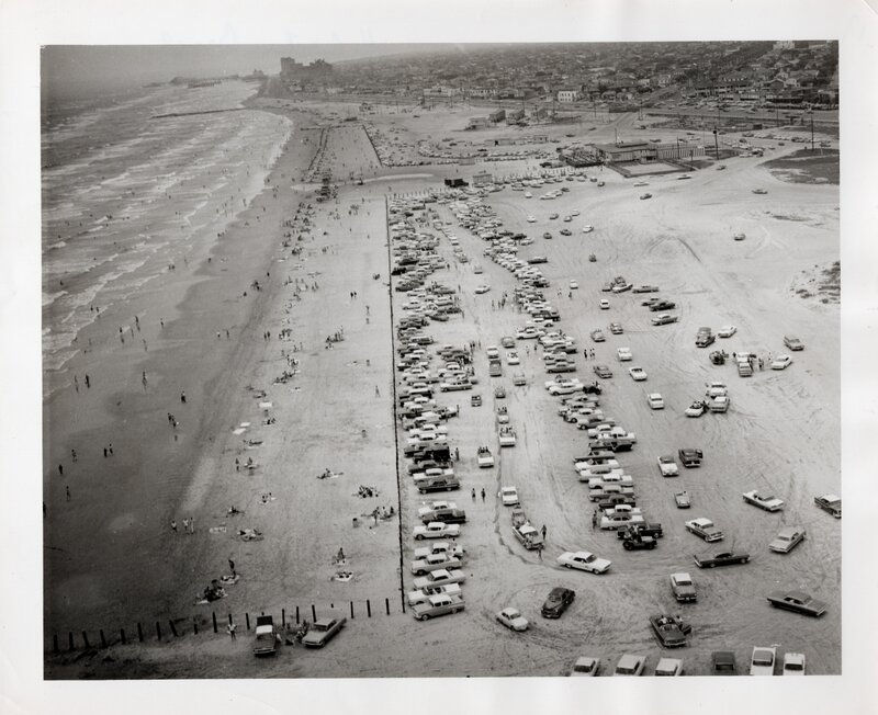 The setting of "One at a Time," Galveston, TX (c. 1950s)