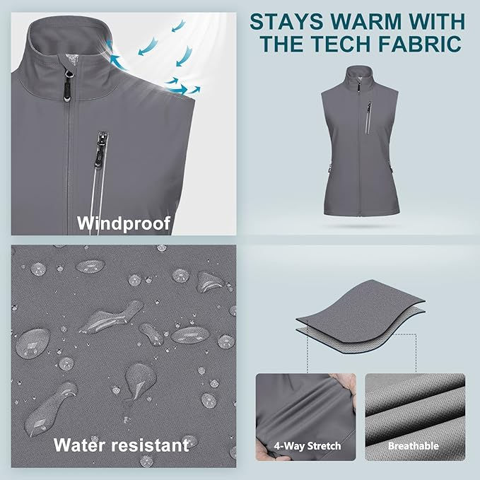 Thumbnail: Women's Windproof Golf Vest