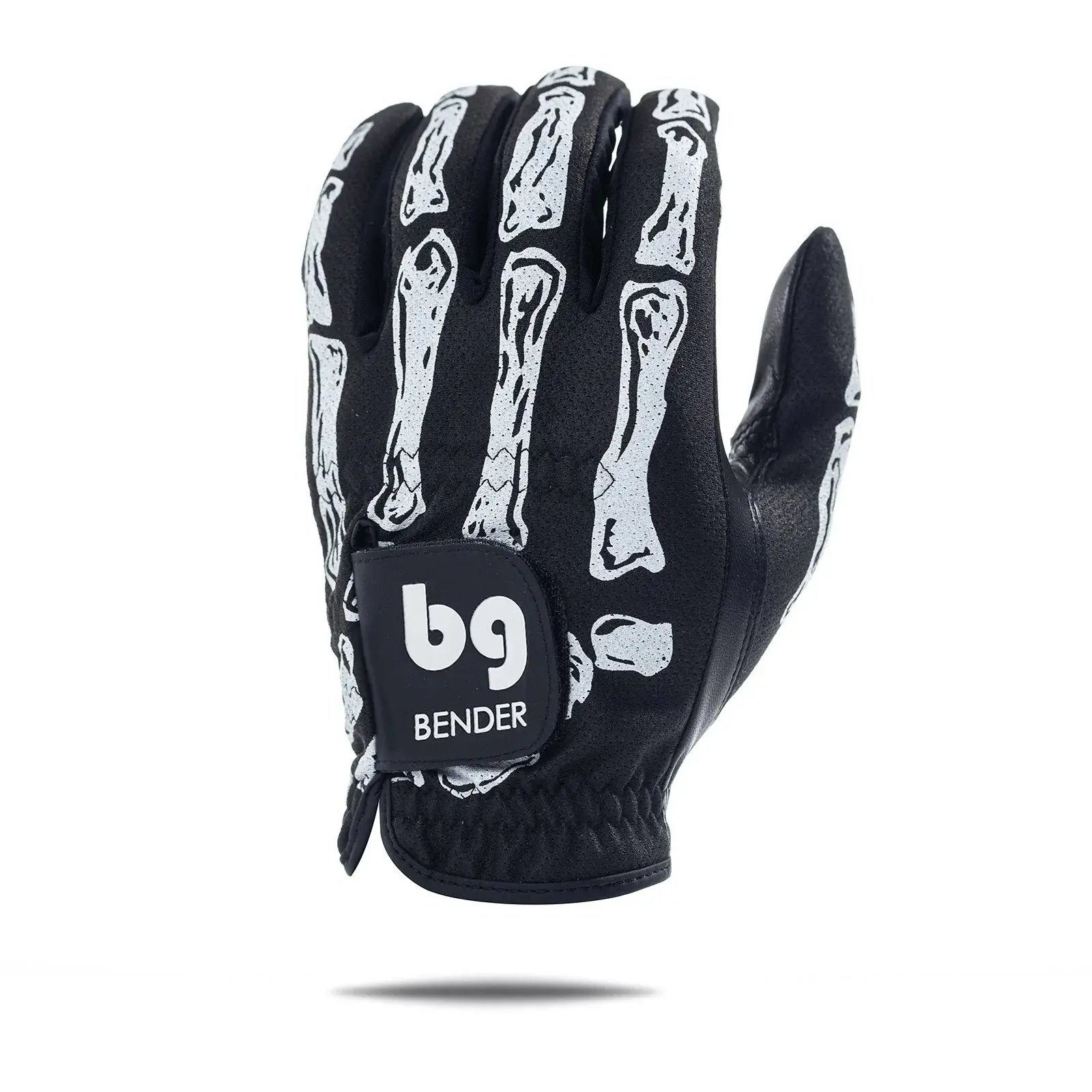 Black Bones Mesh Golf Glove