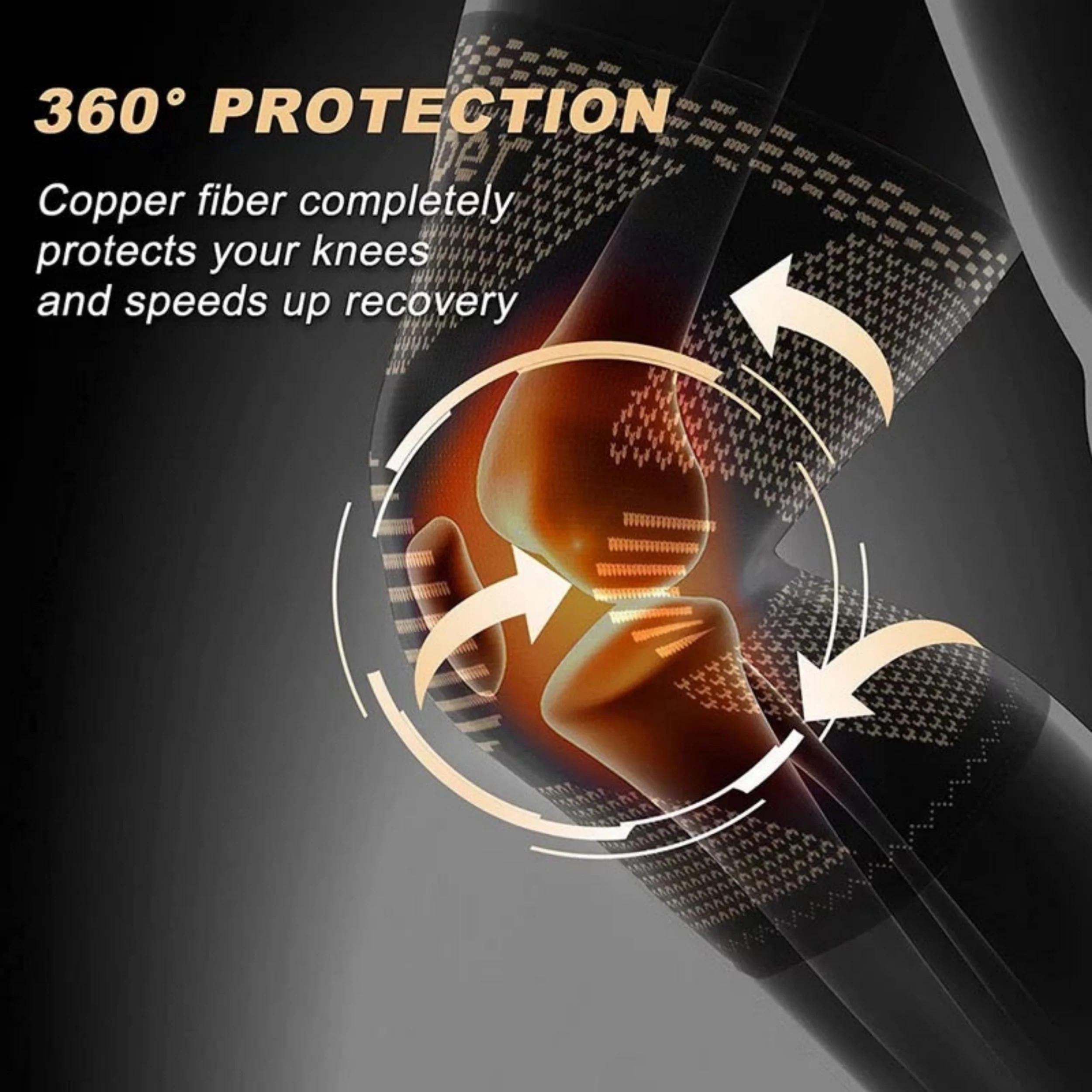 Copper Infused Knee Brace Forehealth
