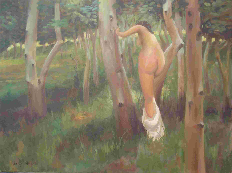 Forest woman