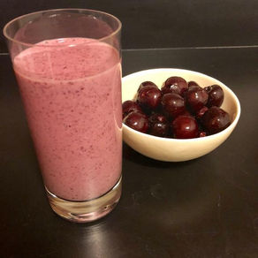 Homemade Cherry Smoothie