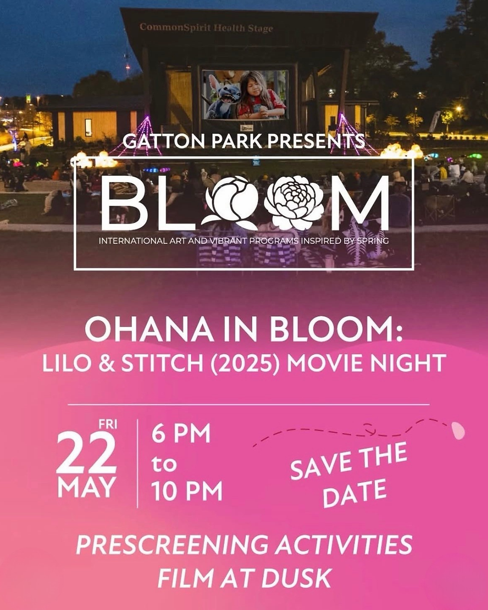 Ohana in BLOOM: Movie Night at Gatton Park