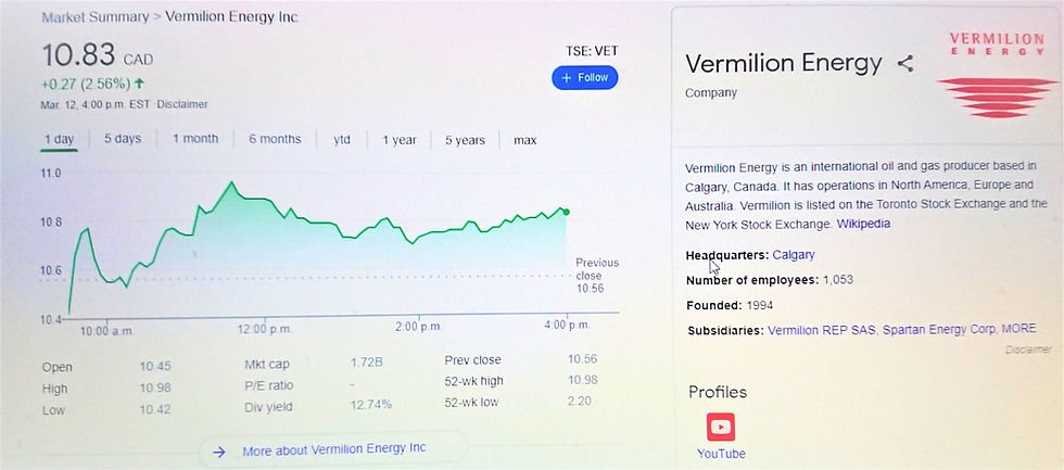 Vermilion Energy Inc