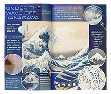 The Great Wave booklet page