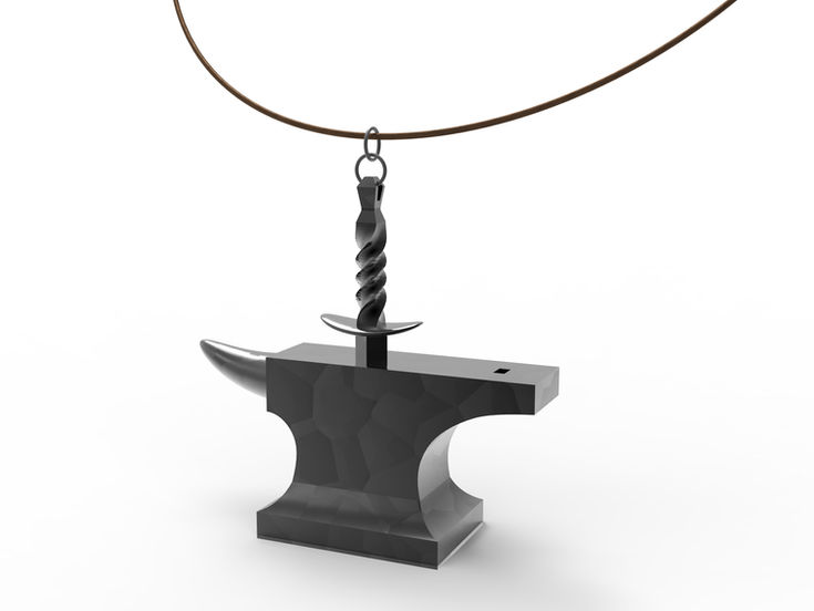 Pendant Design - Closeup bip.124