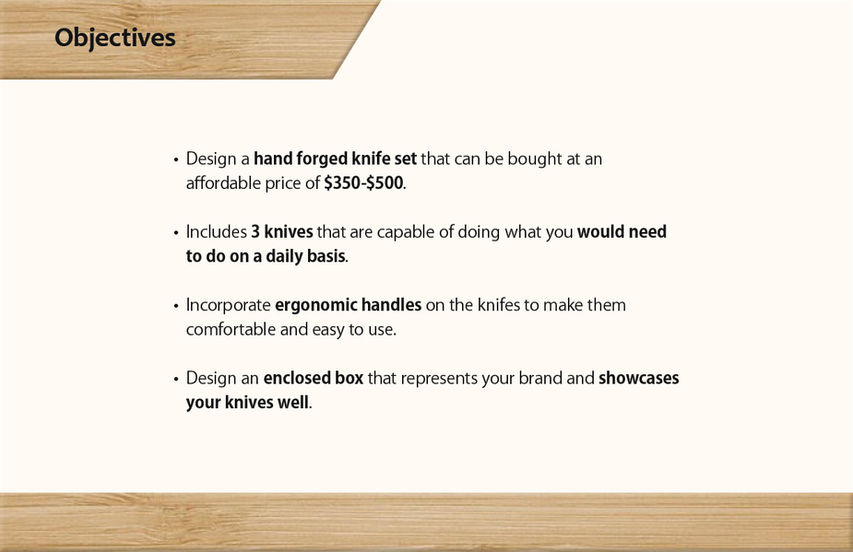 Kitchen Knife Set Concept2