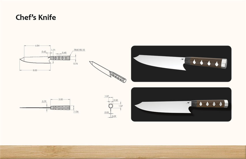 Kitchen Knife Set Concept19