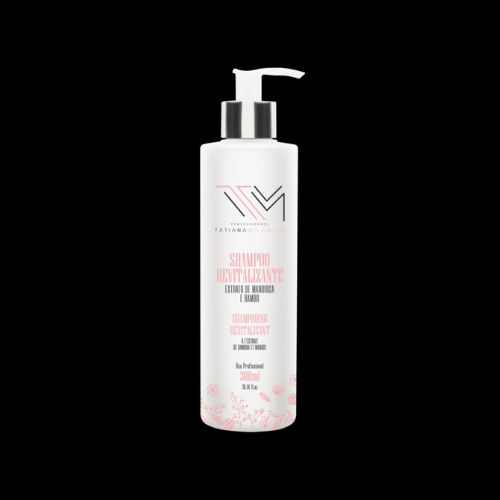 Revitalizing shampoo with bamboo and cassava extract
