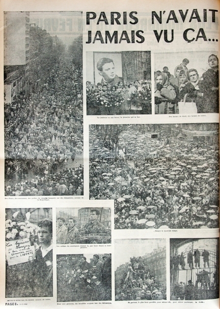 Ne jamais oublier le massacre du métro Charonne du 8 février 1962